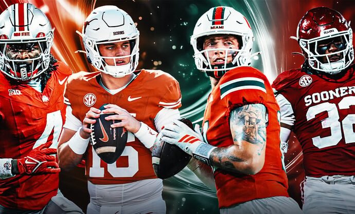 College Football Rankings Shake-Up as Miami Climbs to No. 2